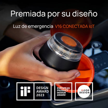 Baliza V16 Homologada y Conectada DGT – SeguriAlert V16