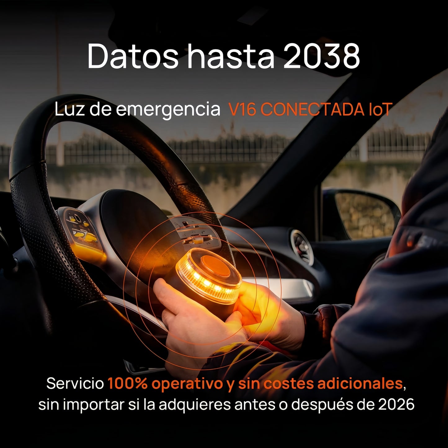 Baliza V16 Homologada y Conectada DGT – SeguriAlert V16